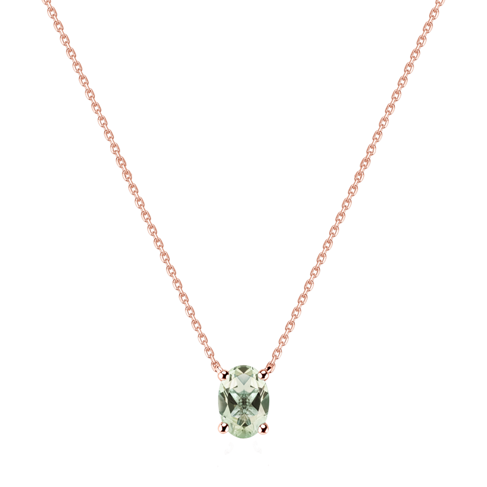 Necklace with Amethyst Mystic Depth