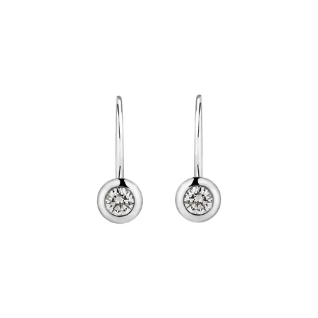 Diamond earrings Sparkling Dots