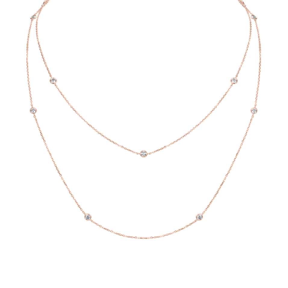 Diamond necklace Sweet Dots