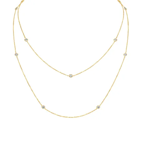 Diamond necklace Sweet Dots