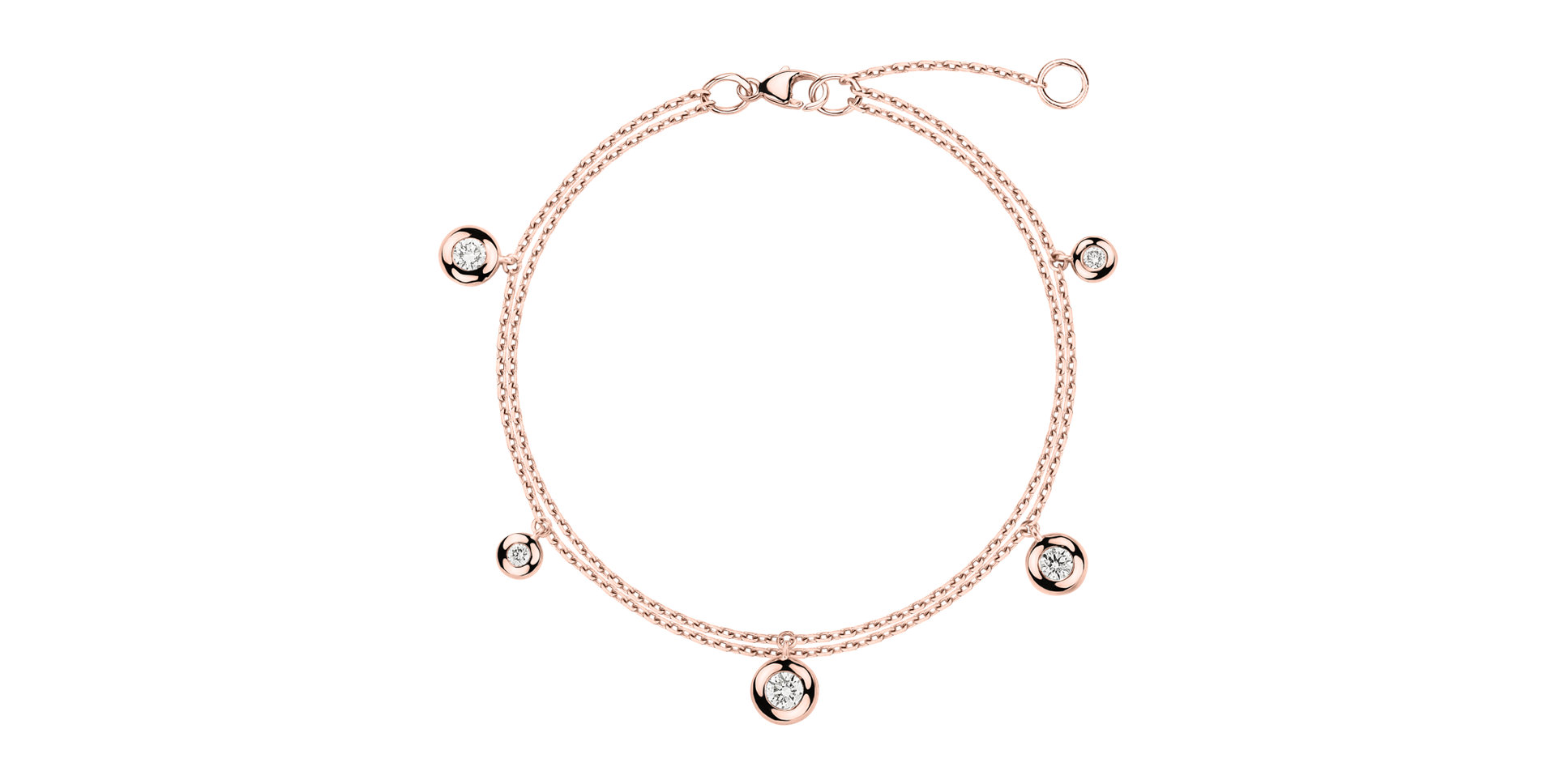 Diamond bracelet Dots