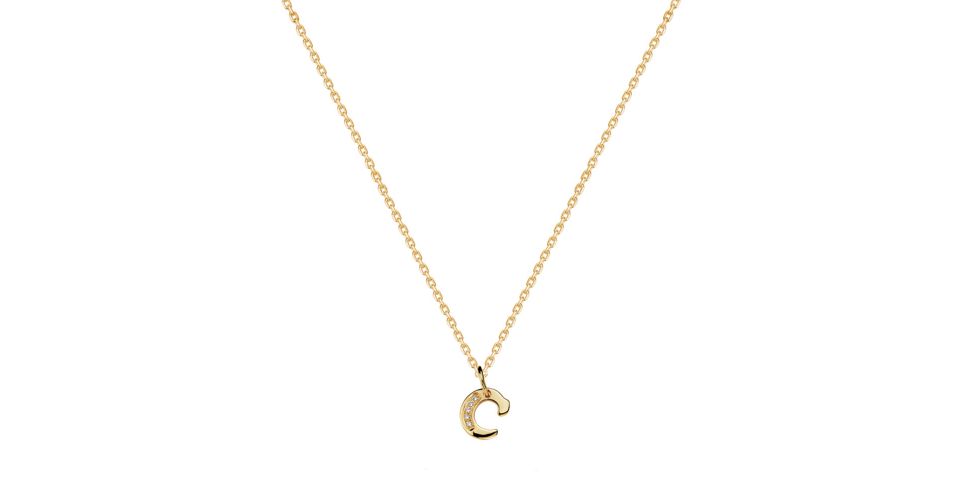 Diamond pendant Dream Letter