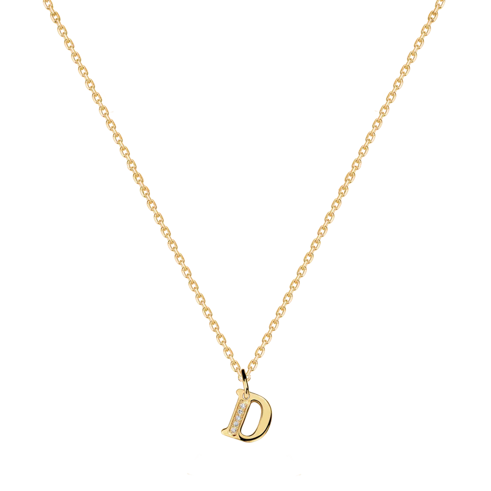 Diamond pendant Dream Letter
