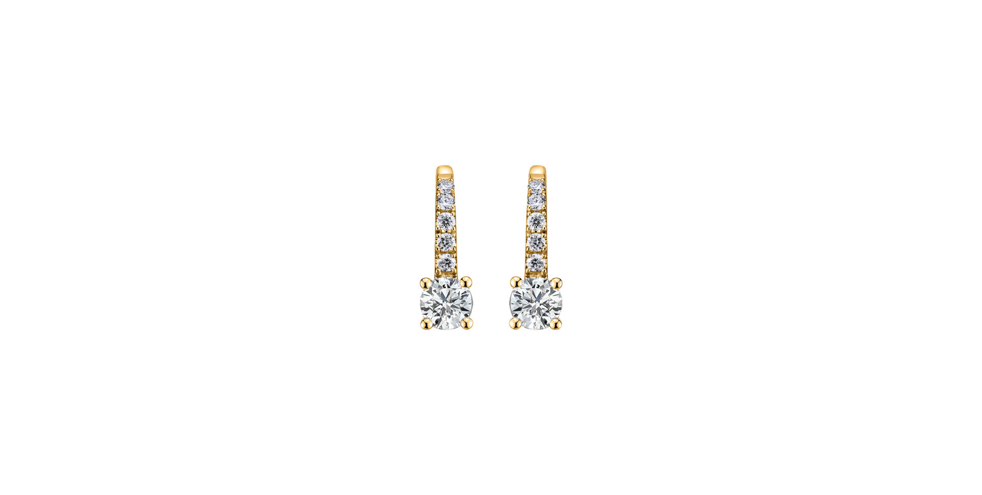 Diamond earrings Fairytale Gentility