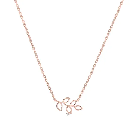 Náhrdelník s diamantem Nature Gift