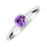 Ring with Amethyst Sweet Bliss2