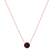 Necklace with Rhodolite Thalassali2