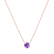 Necklace with Amethyst Thalassali2