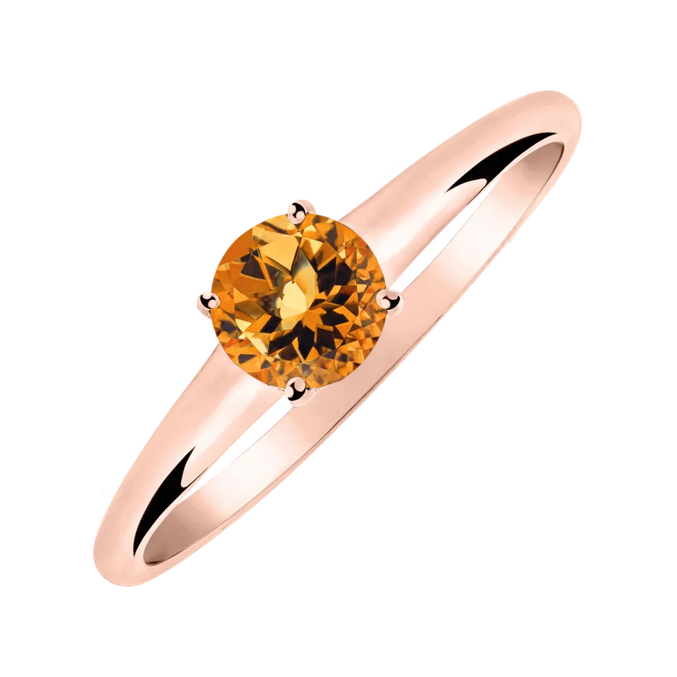 Ring with Citrine Sweet Bliss