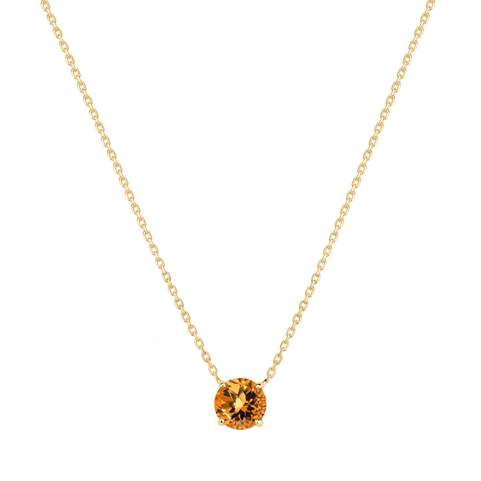 Necklace with Citrine Thalassali