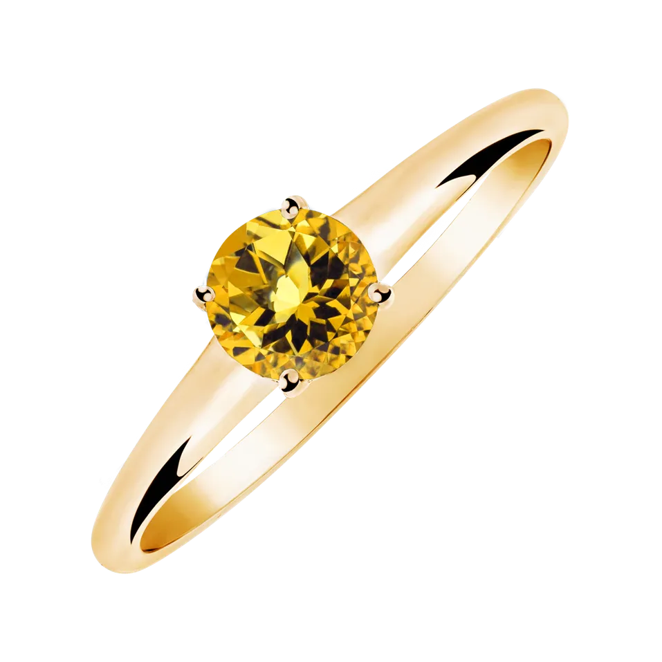 Ring with Citrine Sweet Bliss