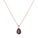 Diamond necklace with Quartz Ismene2