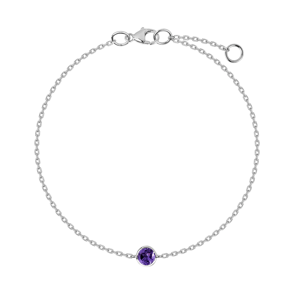 Bracelet with Amethyst Roggeveen