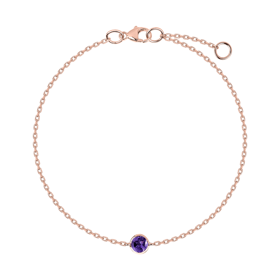 Bracelet with Amethyst Roggeveen