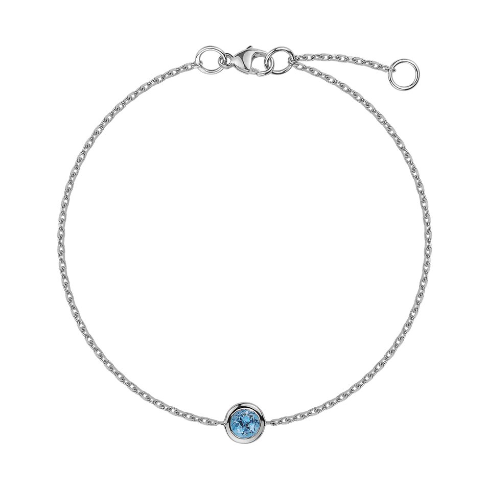 Bracelet with Topaz Neon Dot