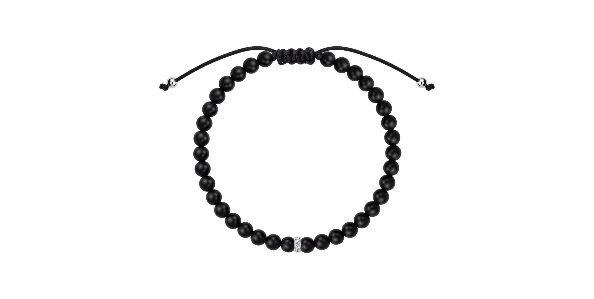 Diamond bracelet with Agates Shadow Coil