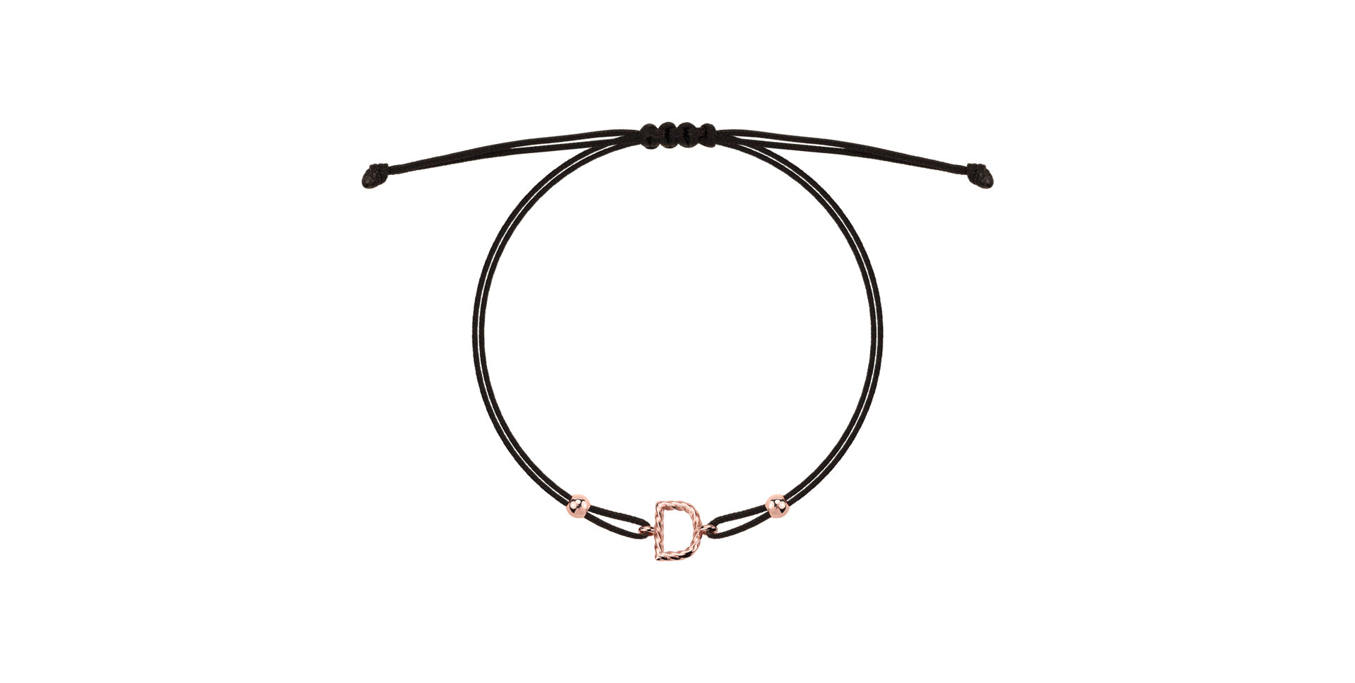 Bracelet Spiral Alphabeth D