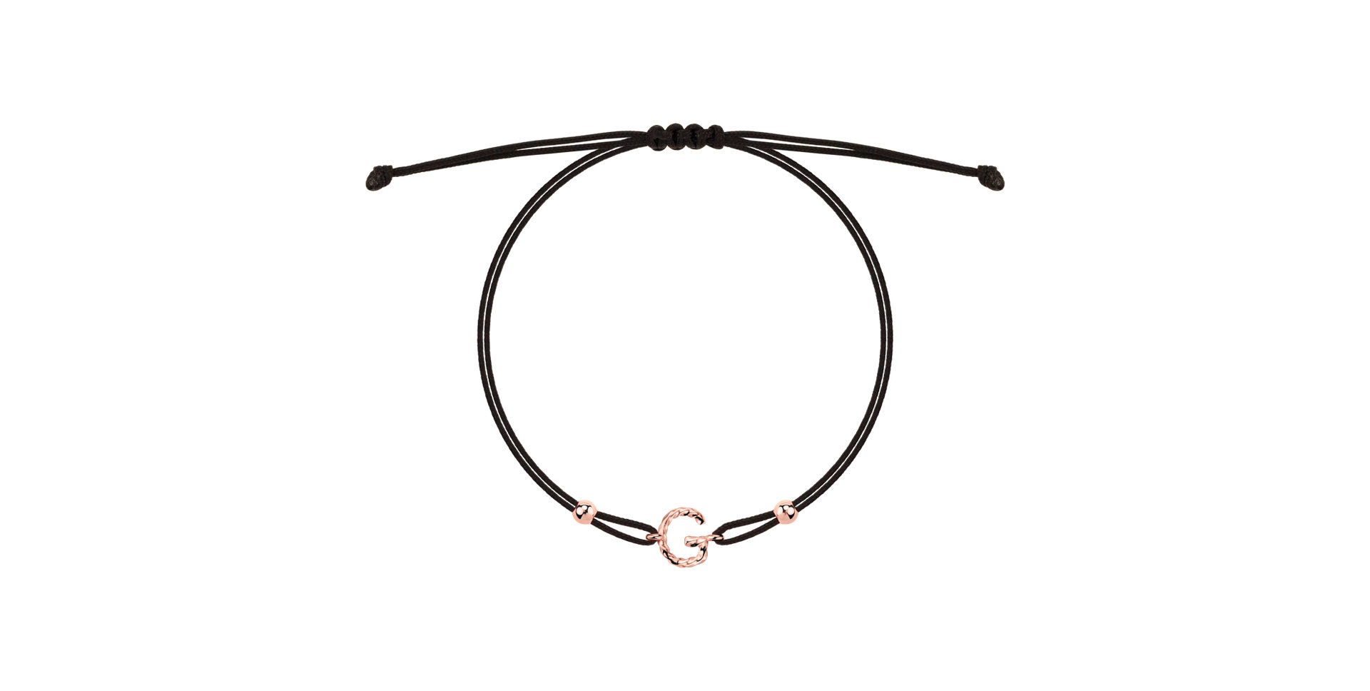 Bracelet Spiral Alphabeth G