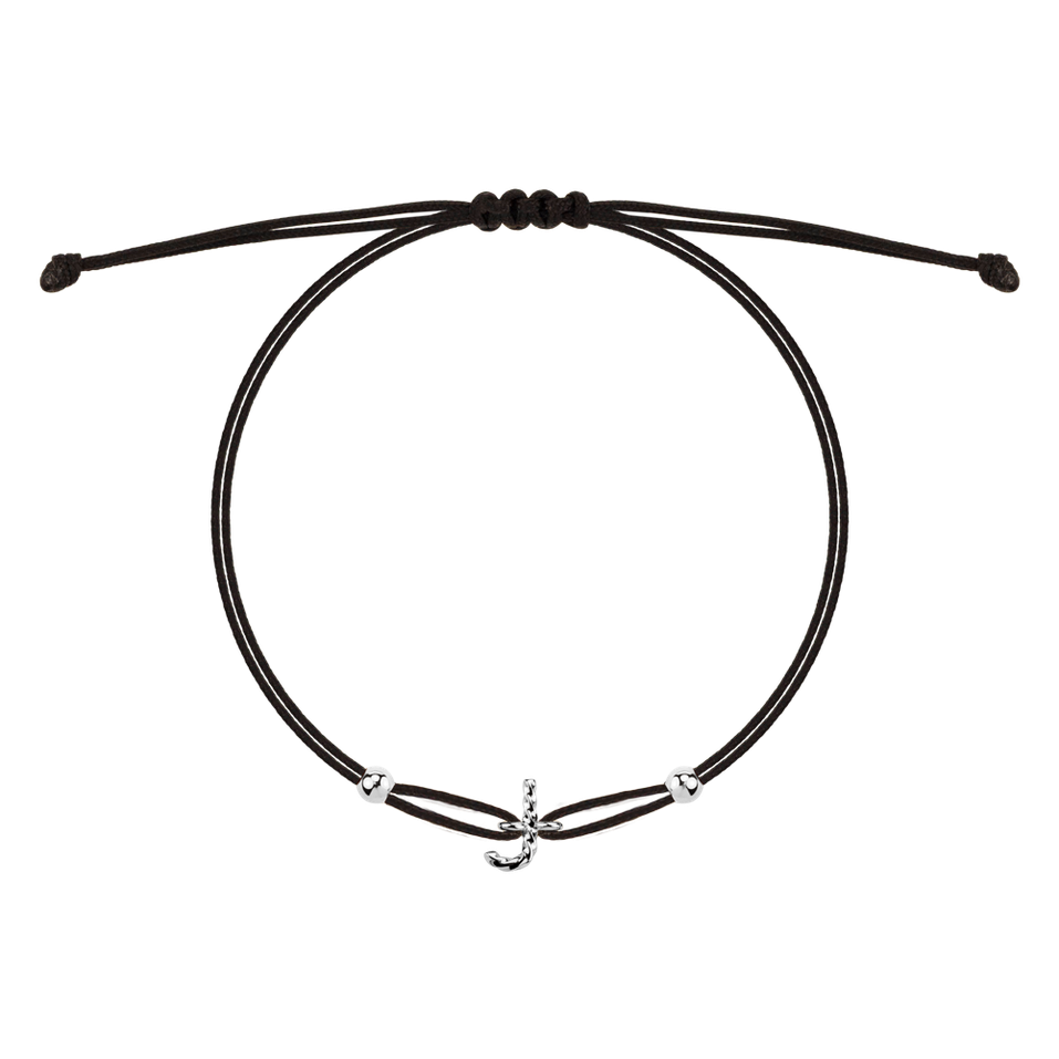 Bracelet Spiral Alphabeth J