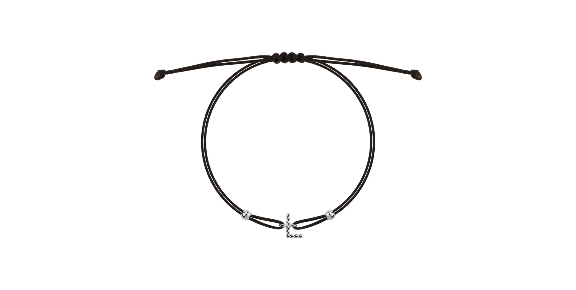 Bracelet Spiral Alphabeth L