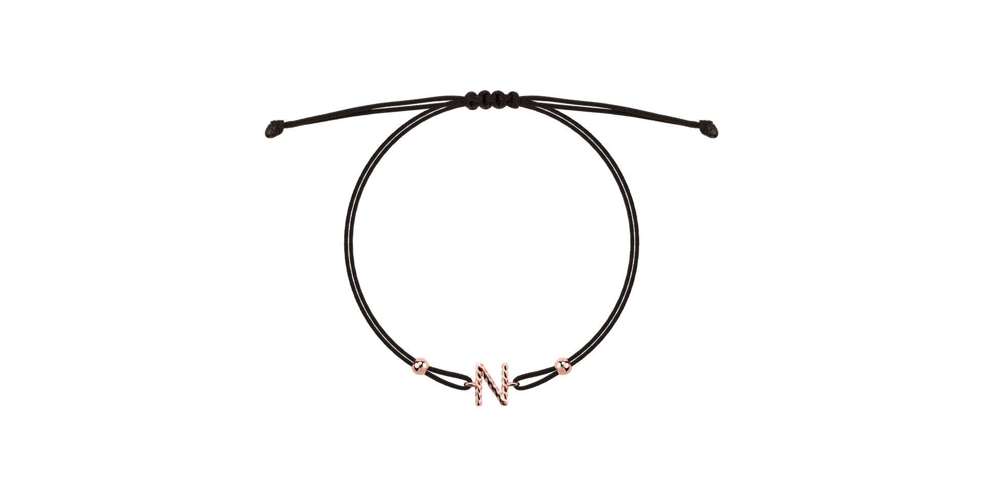 Bracelet Spiral Alphabeth N