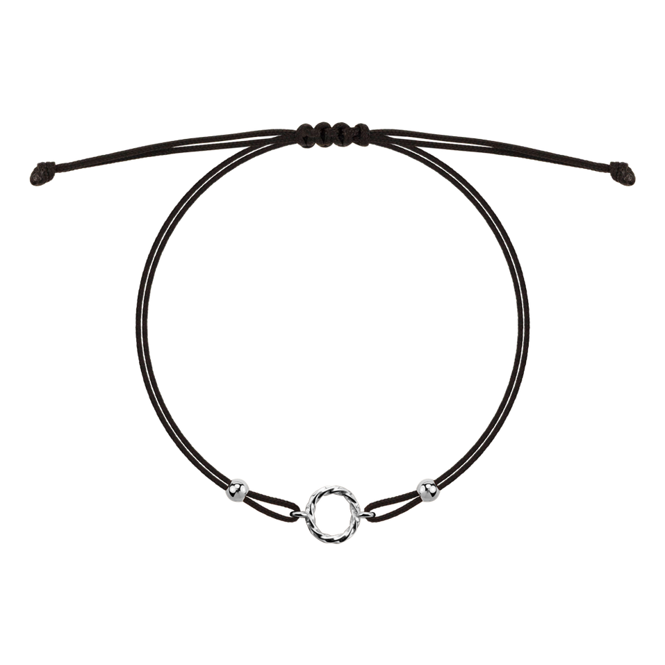 Bracelet Spiral Alphabeth O