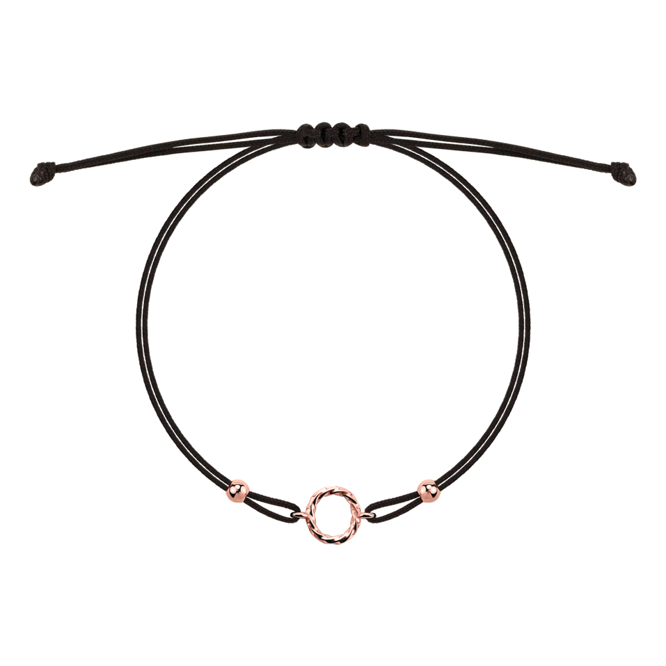 Bracelet Spiral Alphabeth O