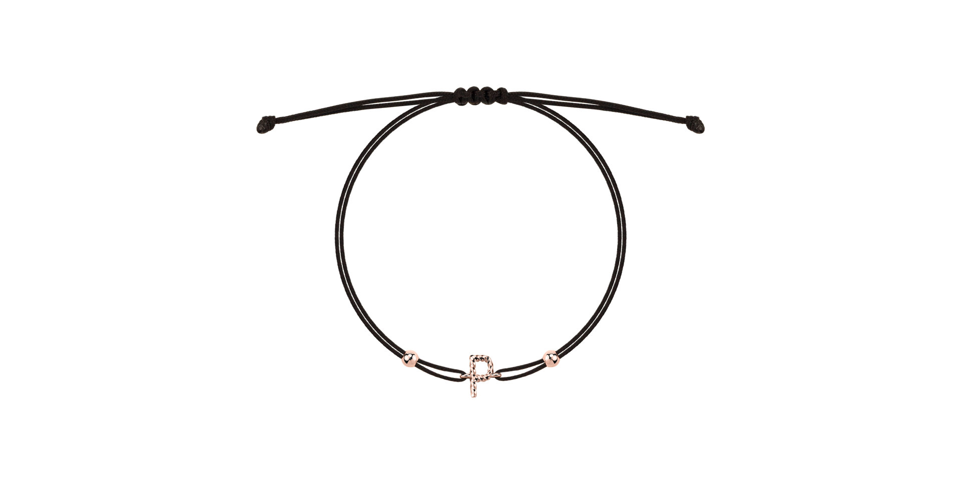 Bracelet Spiral Alphabeth P