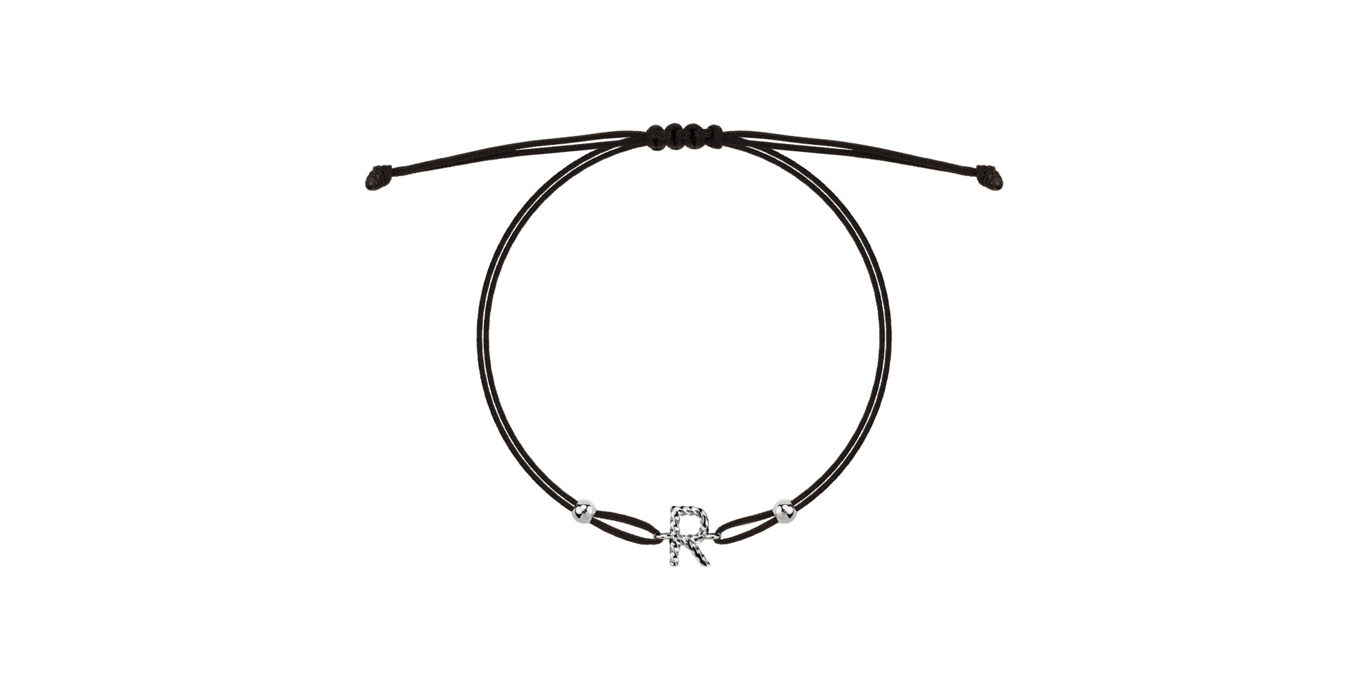 Bracelet Spiral Alphabeth  R