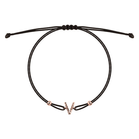 Bracelet Spiral Alphabeth V