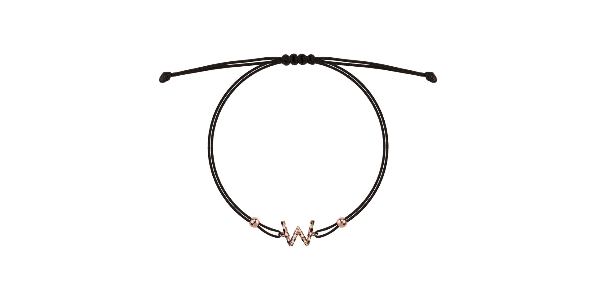 Bracelet Spiral Alphabeth W