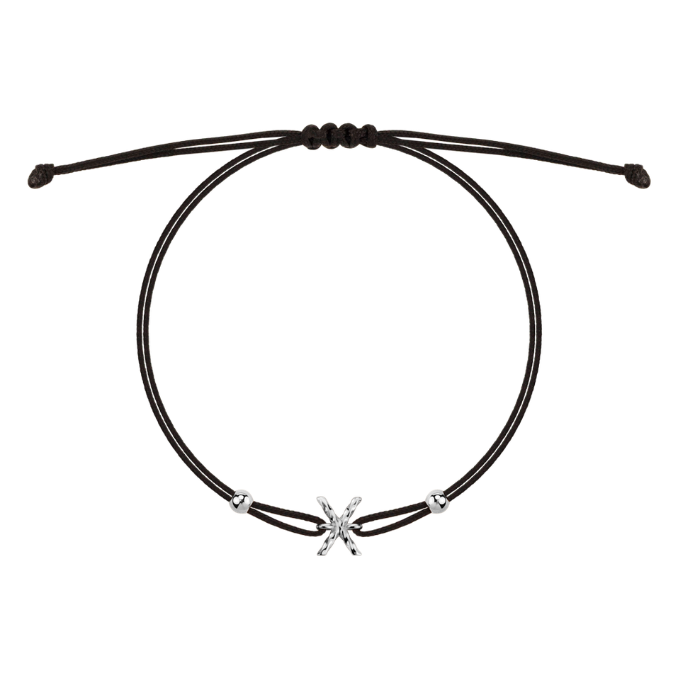 Bracelet Spiral Alphabeth X