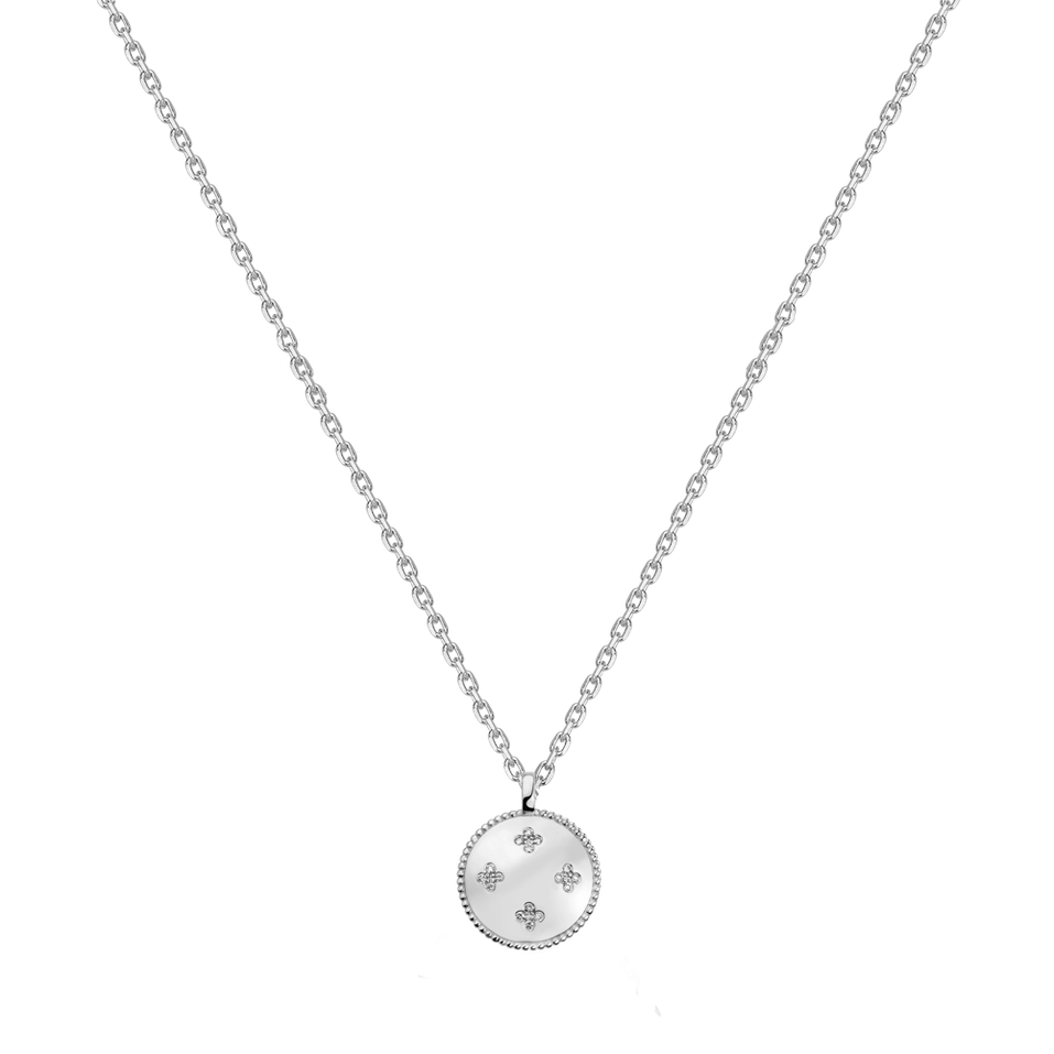Diamond pendant Aveline