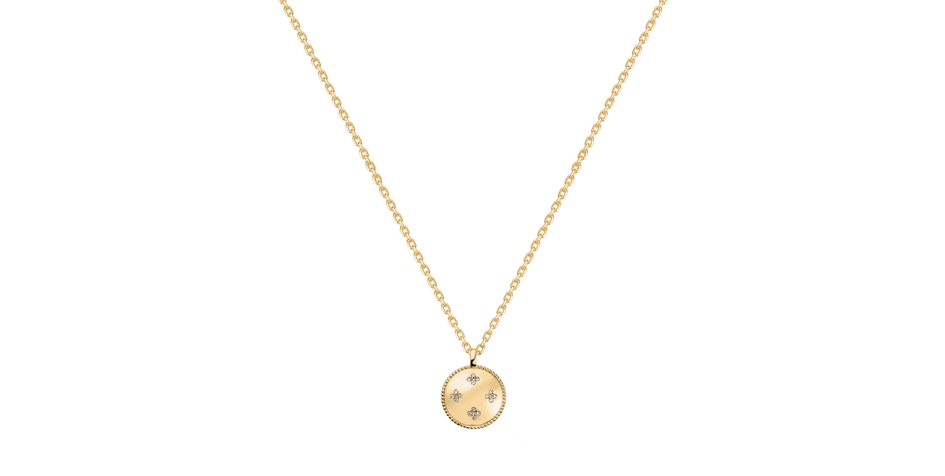 Diamond pendant Aveline