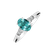 Diamond ring with Apatite Elysandria2
