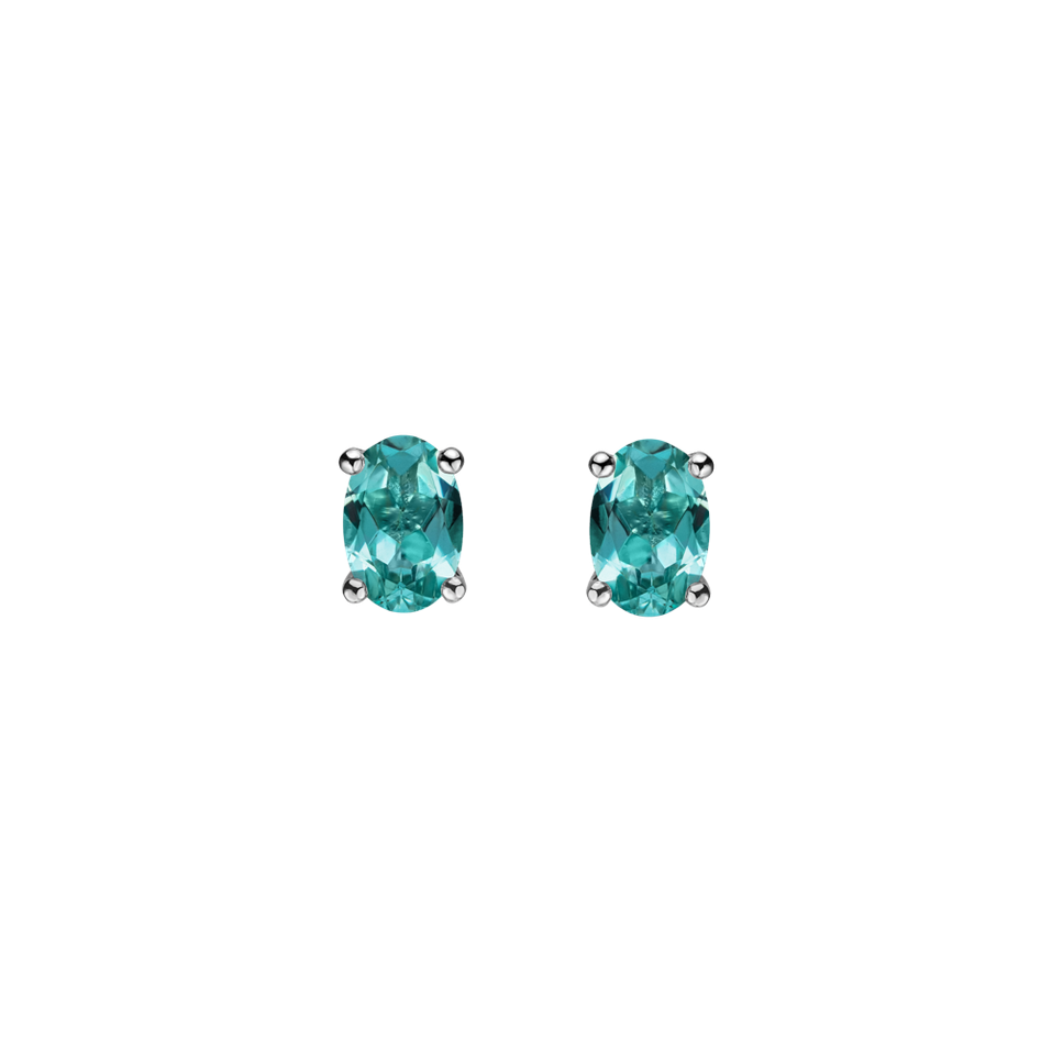 Earrings with Apatite Mystic Abyss