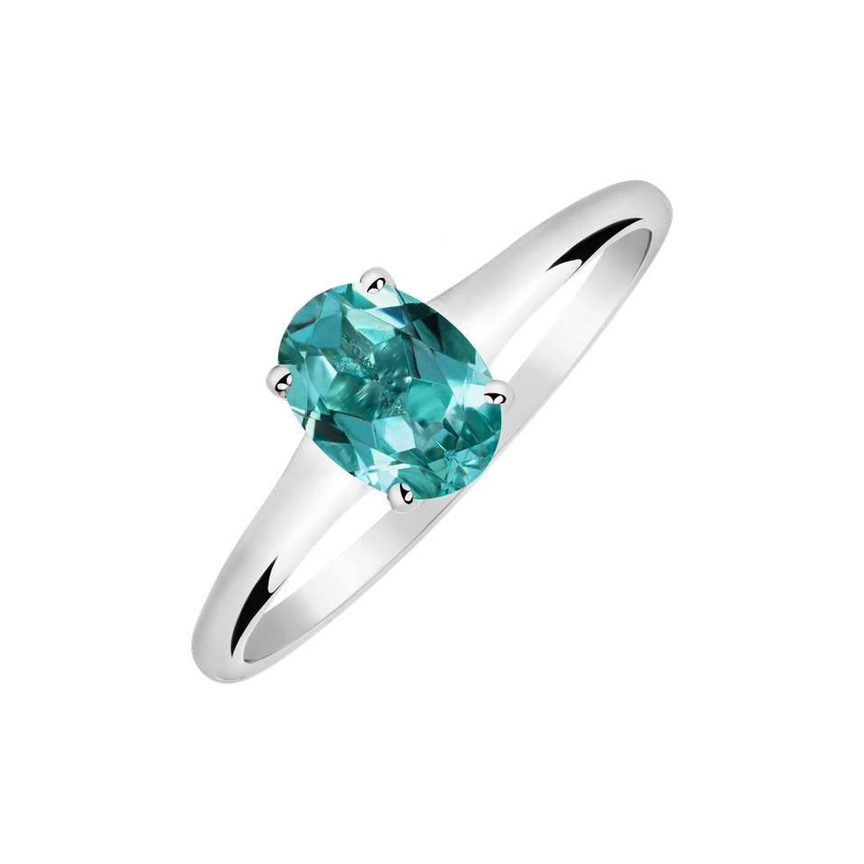Ring with Apatite Mystic Abyss