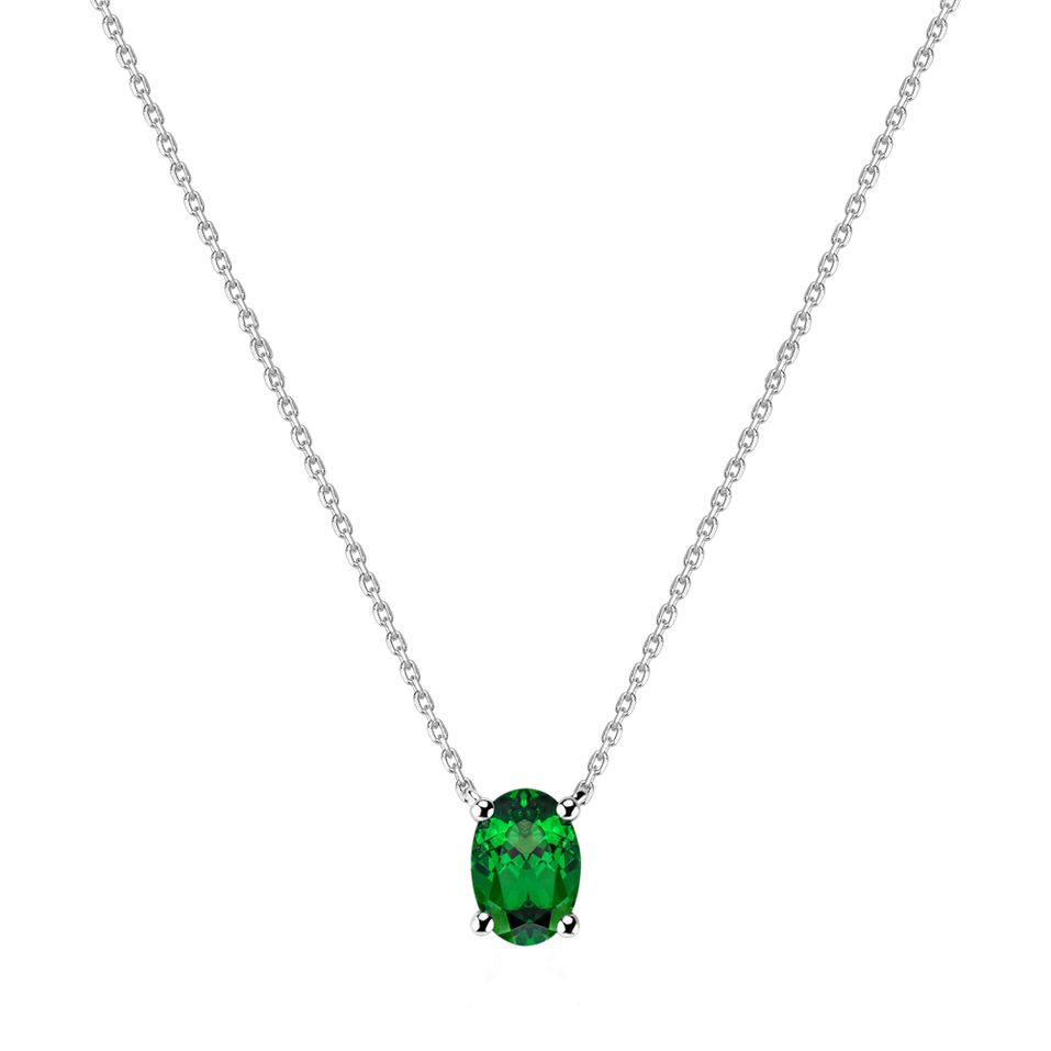 Necklace with Garnet Mystic Abyss