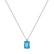 Diamond necklace with Topaz Carlotta2