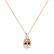 Diamond necklace with Morganite Alexandria2