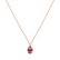 Diamond necklace with Tourmaline Euphemia2