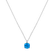 Diamond necklace with Topaz Linnea2