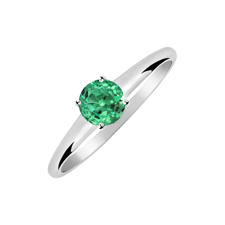 Ring with Emerald Dorothy