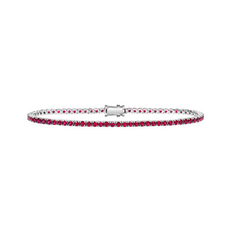 Bracelet with Rubies Infinite Glow