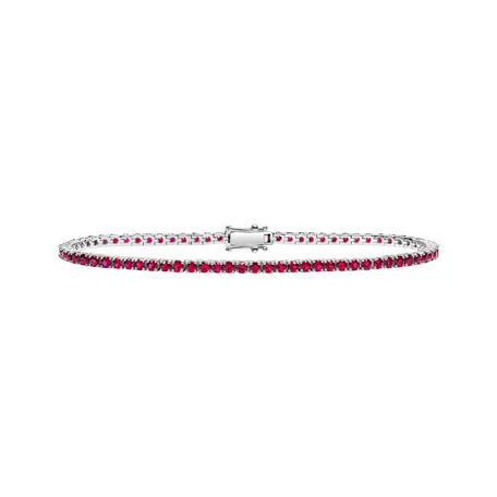 Bracelet with Rubies Infinite Glow