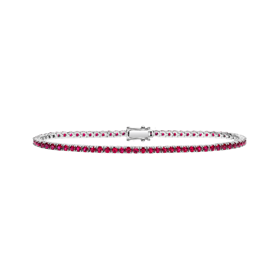 Bracelet with Rubies Infinite Glow