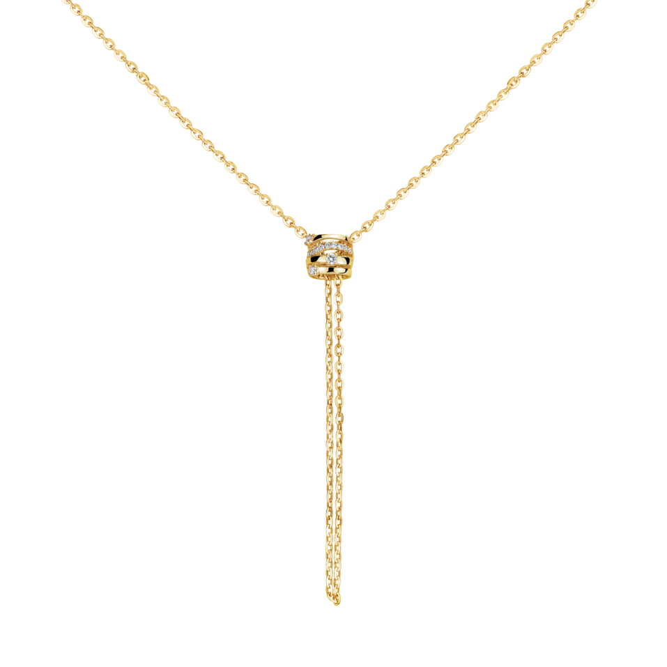 Diamond necklace Golden Verse