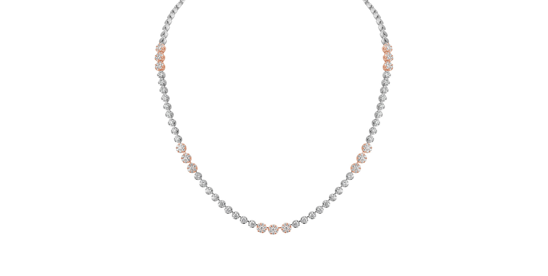 Diamond necklace Chain of Dawn