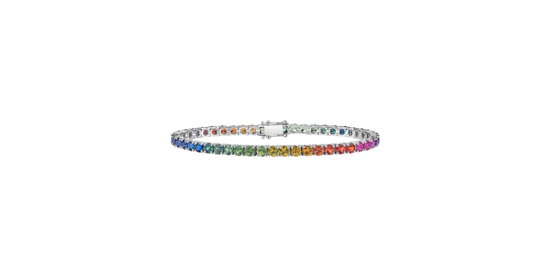 Bracelet with Sapphire Gradient Harmony