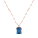 Diamond necklace with Topaz Royal Cordelia2